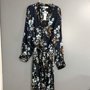 LOFT SILKY GARDEN KOMONO. Size M NWT